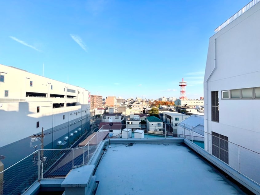 室内からの展望 森屋ビル