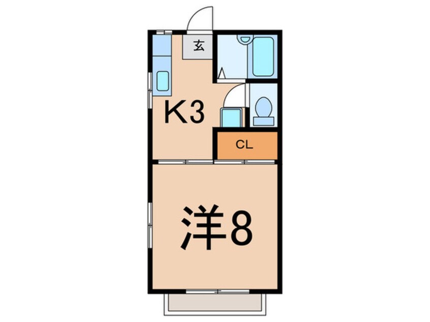 間取図 スターハイツ片倉