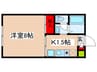 グレ－スタマミ 1Kの間取り