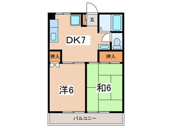 間取図 ＣＲＣマンション第２