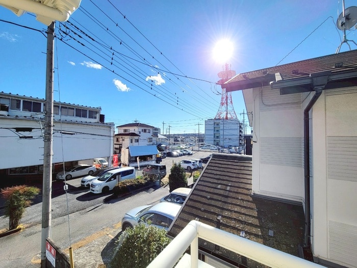 室内からの展望 さくらハイツ