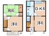 リバ－サイド今井 3DKの間取り