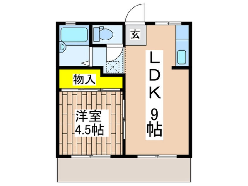 間取図 ファミール笠原