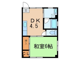 間取図 石倉コーポ