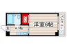 マンションビビット 1Kの間取り