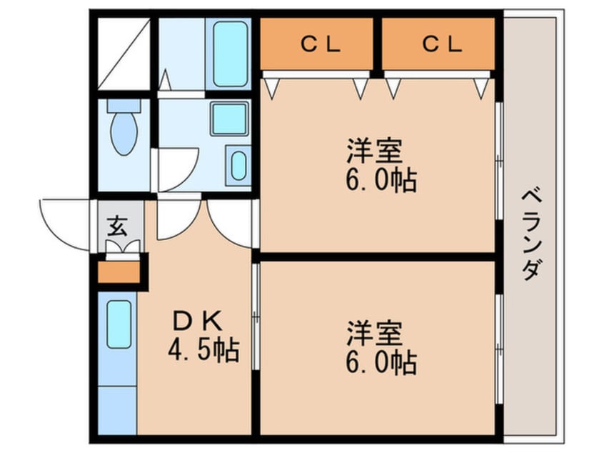 間取図 サンライズ青山