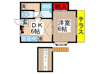 間取図 平和コーポ