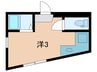 AltirosaShibaura 1Rの間取り