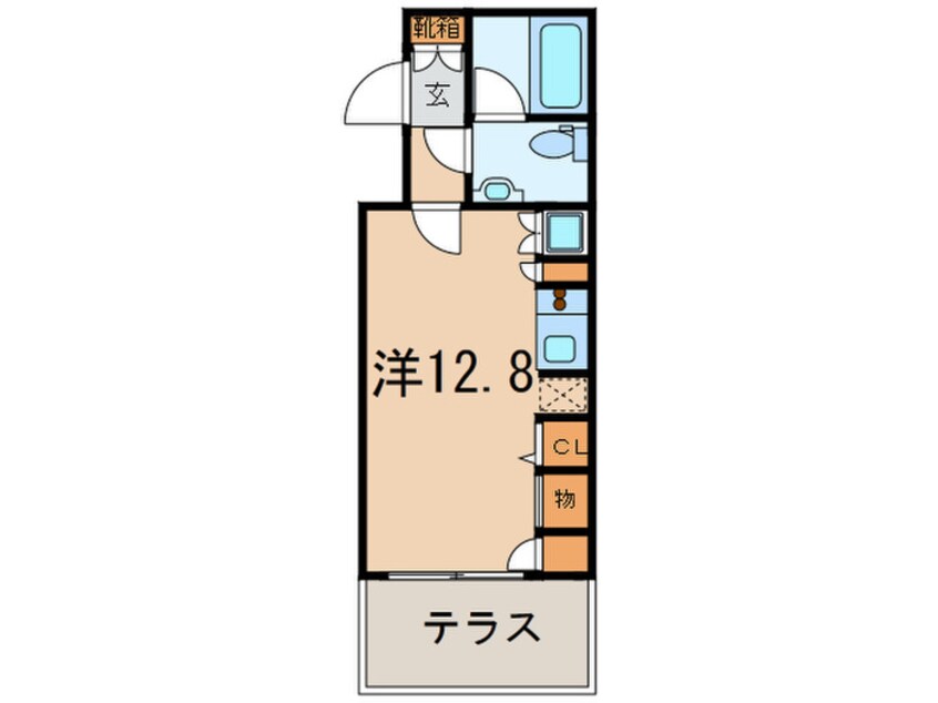 間取図 ティエラ乃木坂