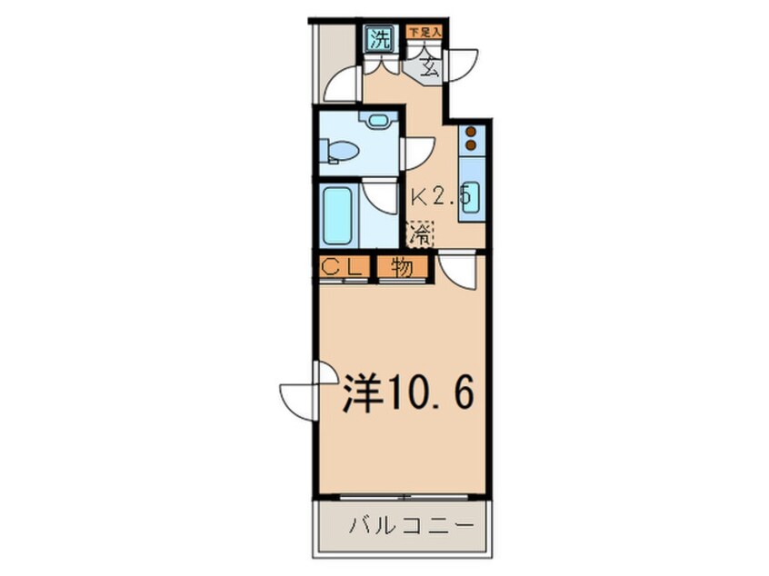 間取図 ティエラ乃木坂