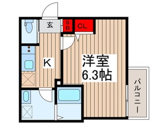 間取図 エルシーク南与野