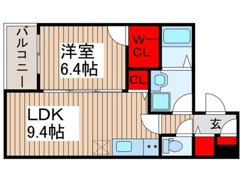間取図 ジーメゾン与野本町