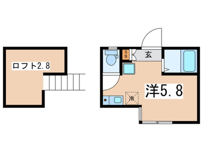 間取図 G・Aヒルズ白楽Ⅱ