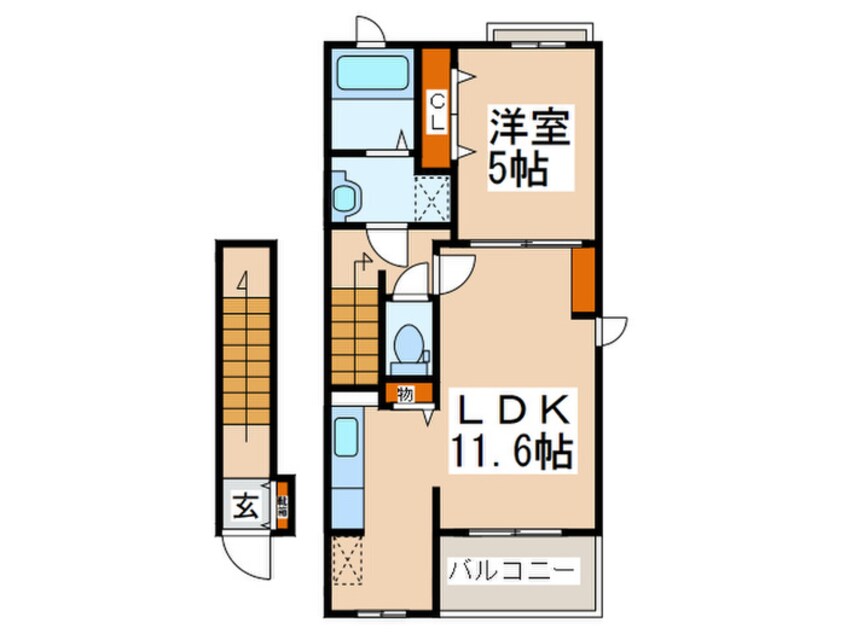 間取図 エテルノ・フィオーレ