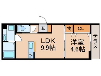 間取図 エクセリア若宮