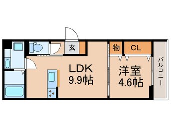 間取図 エクセリア若宮