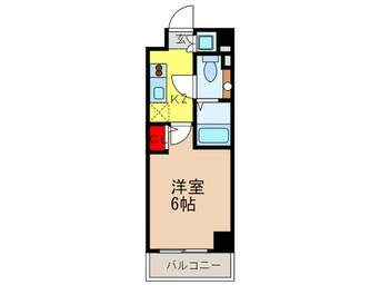 間取図 レジディア中村橋