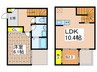 ビーバレーＭⅤ 1LDK+Sの間取り