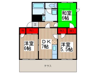 間取図 メゾンジョイユ