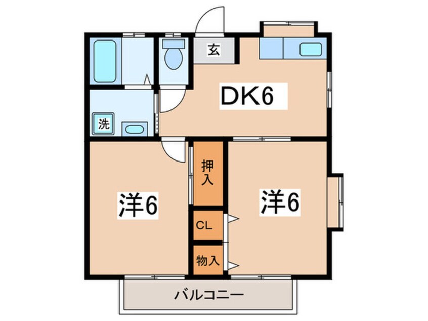 間取図 ロ－ズハイム