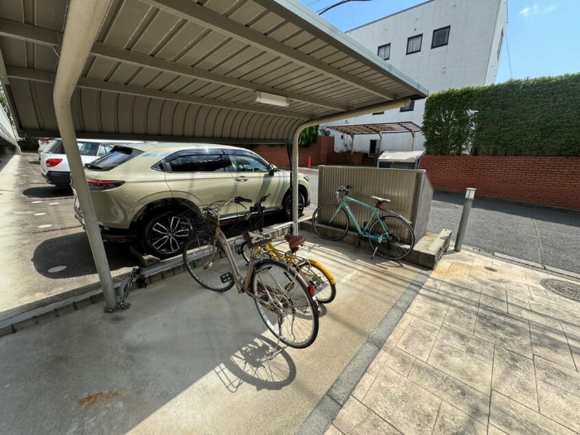 駐輪場 スカイハイツ