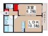 昭栄エクセレント５１ 1LDKの間取り