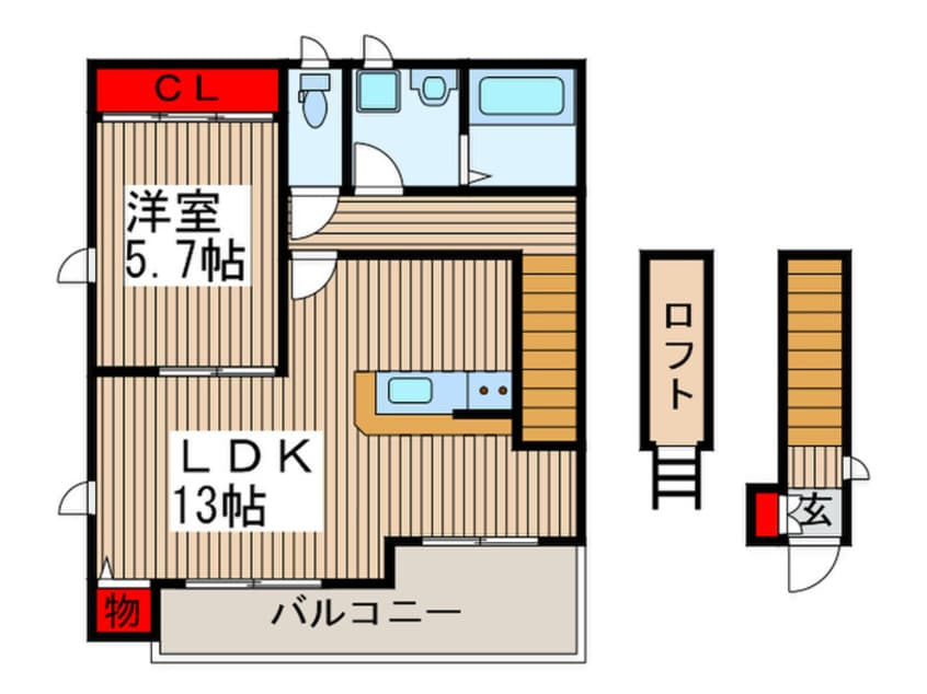 間取図 セルバコスタ