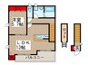 セルバコスタ 1LDKの間取り