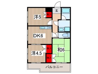 間取図 プレステ－ジ大宮