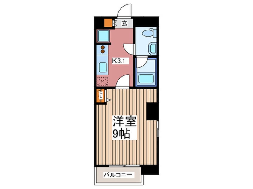間取図 Ｂａｕ　Ｈａｕｓ