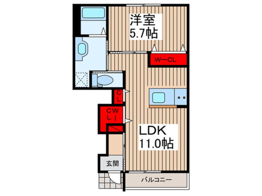 間取図 メゾン・ブリーズ