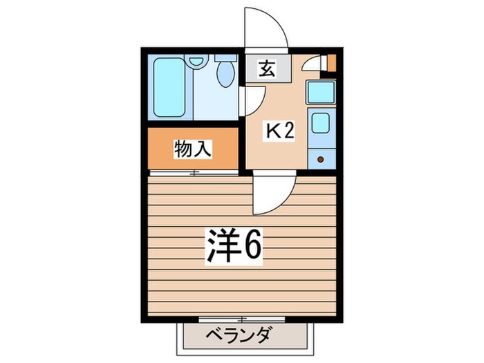間取り図 ﾊﾟｰｼｰ元町