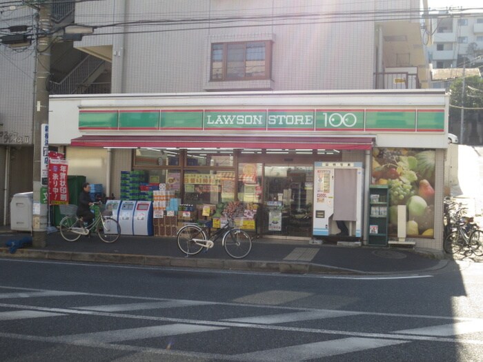 ローソン１００港北小机町店(コンビニ)まで150m ユナイトステ－ジ小机