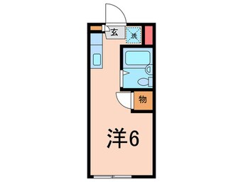 間取図 ジュネス鉢山Ｂ棟