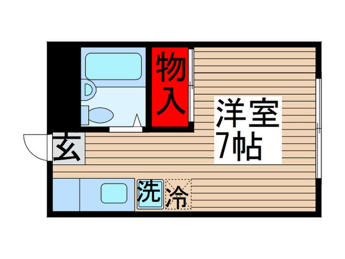 間取り図 メゾンアバ－ロ