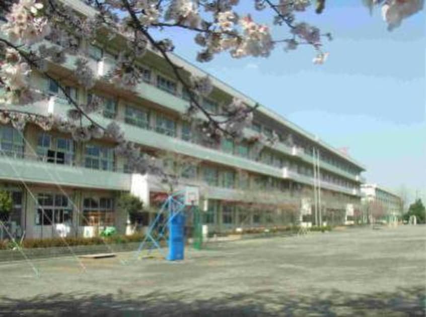川越西中学校(小学校)まで600m ローズ・ハイム