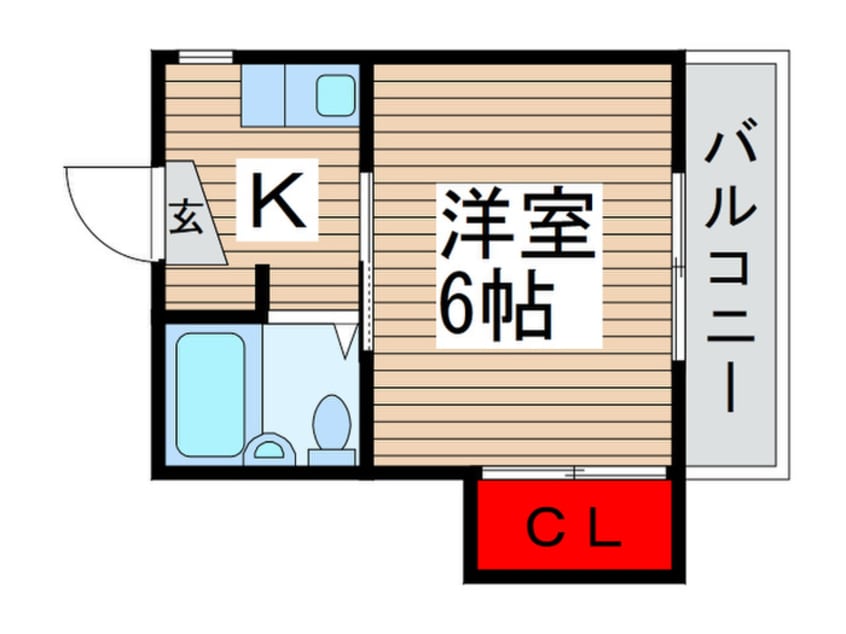 間取図 グリ－ンヒル