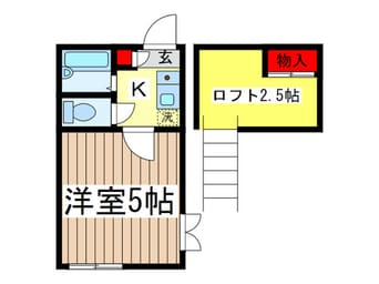間取図 八景舎高円寺南Ａ