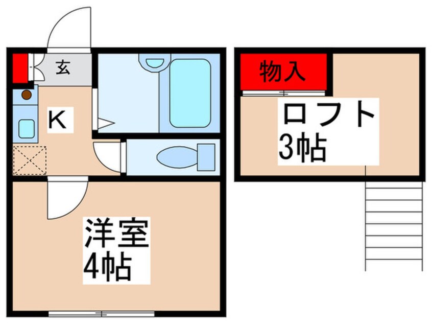 間取図 八景舎高円寺南Ｂ