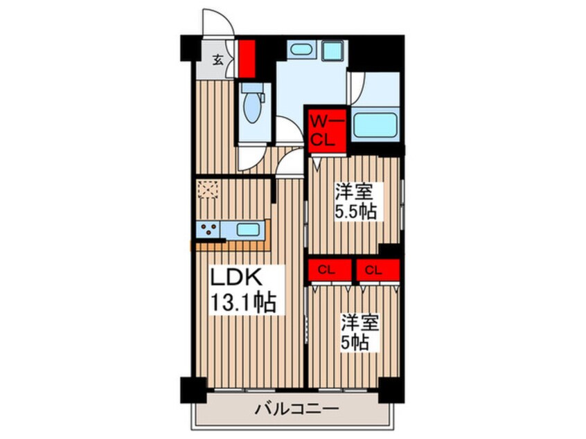 間取図 築地ＭＫハウス