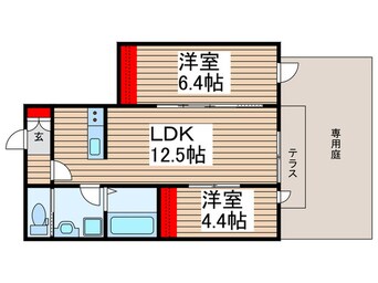 間取図 ＢＳ八ケ崎レジデンス