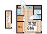 エスポワ－ル 1Rの間取り