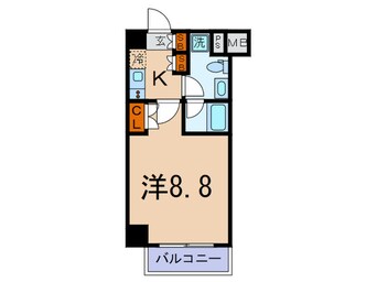 間取図 プラウドフラット根津谷中