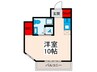 谷田貝ビル 1Rの間取り