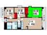 INSURANCE　BLDG．Ⅴ 3DKの間取り