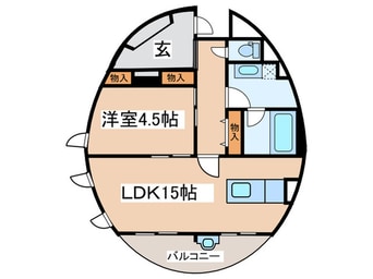 間取図 エクレール　アクシス