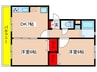 ファミール麻生 2DKの間取り