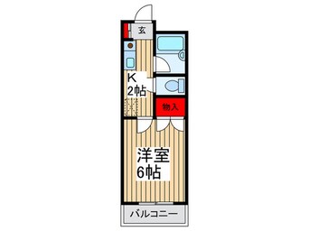 間取図 ハシモトマンション