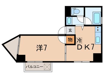 間取図 東馬込ハイツ（103）