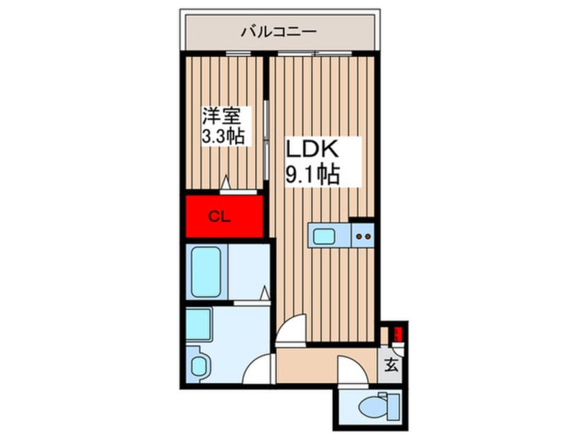 間取図 仮）トレンティーノ